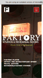 Mobile Screenshot of faktorystudios.co.uk